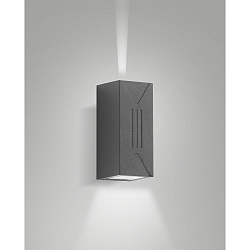 outdoor wall luminaire LULY IP65, dark grey