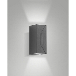 outdoor wall luminaire LULY IP65, dark grey