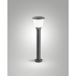 bollard lamp THIAGO 60 E27 IP65, dark grey