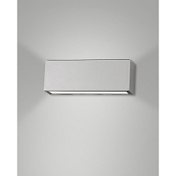 LED Au�enwandleuchte TRIGG, IP54, Up/Down, 14W 3000K 1300lm, Silber