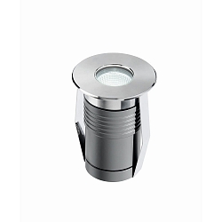 floor recessed luminaire WILLY 2 / � 700MM round, passable, switchable IP67, stainless steel 