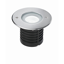 floor recessed luminaire IRVING 2 / � 116MM round, passable, switchable IP67, stainless steel 