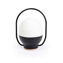 LED Tragbare Lampe TAKE AWAY 1,5W 2700K, IP20, schwarz