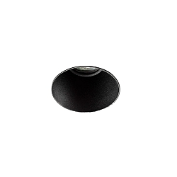 Deckeneinbauleuchte FRESH GU10, IP65, ohne Rahmen, schwarz