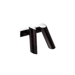 Wandleuchte LINK 2xGU10, IP20, schwarz matt