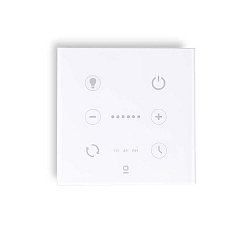 Wandregler f�r DC LED Ventilator mit dimmbaren Licht, IP20, wei�