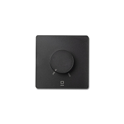 Funk-Dreh Wandregler f�r DC LED Ventilator, mit RF Steuerung und 6 Geschwindigkeiten, IP20, schwarz