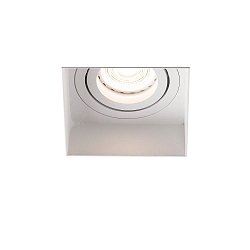 Deckeneinbauleuchte HYDE SQ GU10, IP20, ohne Rahmen, quadratisch, schwenkbar, wei� matt