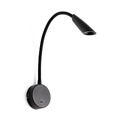 LED Leseleuchte BOKEN 3W, 3000K, IP20, schwarz matt