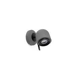 wall luminaire STONE GU10 IP20, grey 