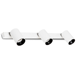 wall and ceiling luminaire STAN 3 flames GU10 IP20, white matt 