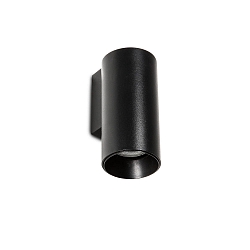 Wandleuchte STAN GU10, IP20, schwarz matt