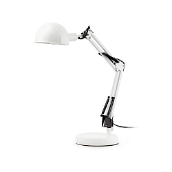 table lamp BAOBAB tiltable E14 IP20, white matt 