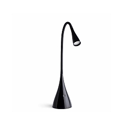 LED Tischleuchte LENA 3W, 4000K, IP20, mit Flexarm, schwarz gl�nzend