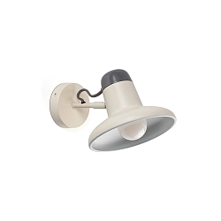 Wandleuchte SNAP E27, IP20, creme, wei�