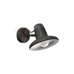 Wandleuchte SNAP E27, IP20, dunkelgrau