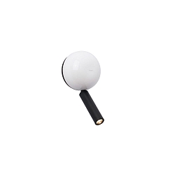 LED Wandleuchte PRESS 3W, 3000K, IP20, + LED-Leseger�t, wei�, gl�nzend