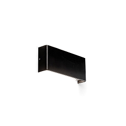 LED Wandleuchte NASH 210 8W, 3000K, IP20, schwarz matt