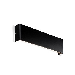 LED Wandleuchte NASH 370 16W, 3000K, IP20 , schwarz matt