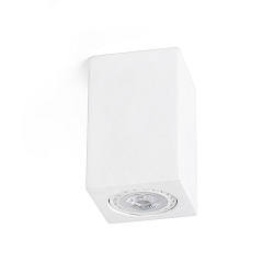 ceiling luminaire SVEN SQ GU10 IP20, white matt 