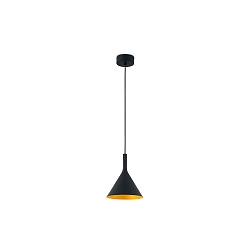 Pendelleuchte PAM 165 11W, 2700K, IP20, schwarz