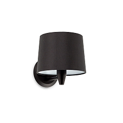 Wandleuchte CONGA E27, IP20, schwarz