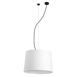 Pendelleuchte CONGA � 50 cm, 1xE27, IP20, mit Spanner, schwarz, wei�