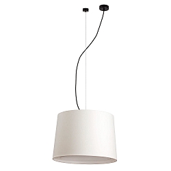 Pendelleuchte CONGA � 50 cm, 1xE27, IP20, mit Spanner, schwarz, beige