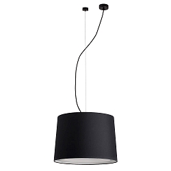 Pendelleuchte CONGA � 50 cm, 1xE27, IP20, mit Spanner, schwarz