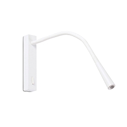 LED Wandleuchte FLIN 3W, 3000K, IP20, wei� matt