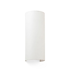 Wandleuchte COTTON R 2xE27, IP20, vertikal, halbrund, beige