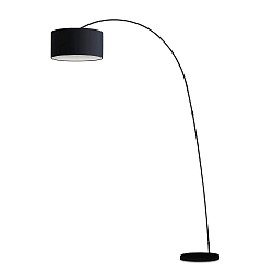 Stehleuchte PAPUA 200cm, 1xIP27, IP20, schwarz matt