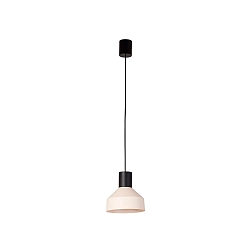 Pendelleuchte KOMBO 200 1xE27, IP20, schwarz matt, beige