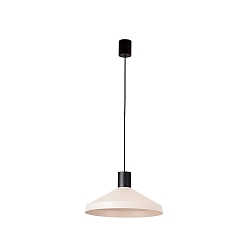 Pendelleuchte KOMBO 400 1xE27, IP20, schwarz matt, beige