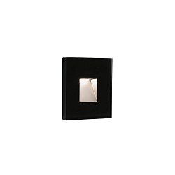 Outdoor LED Wandleuchte DART SQ 100�, 2W, 2700K, IP65, schwarz