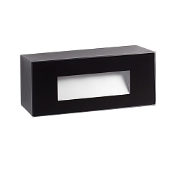 Outdoor LED Wandleuchte DART RCT 100�, 3,1W, 2700K, IP65, schwarz