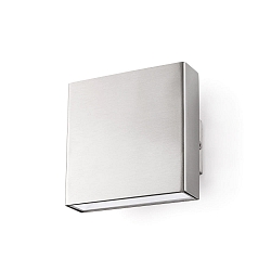 Outdoor LED Wandleuchte KAULA 100 9W, 3000K, IP44, Edelstahl