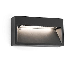 Outdoor LED Wandleuchte PATH 9W, 3000K, IP44, dunkelgrau