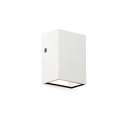 outdoor wall luminaire CANON LED IP44, white matt 