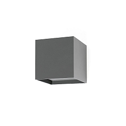 Outdoor LED Wandleuchte OLAN 6W, 3000K, IP65, dunkelgrau