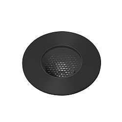 Outdoor LED Bodeneinbau-Spot GRUND, IP67 IK08, � 9.2cm, 350mA (exkl. BG), CRi>90, befahrbar bis 1t, 13W 3000K 36�, schwarz