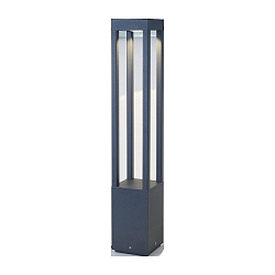 bollard lamp AGRA 650 LED IP55, dark grey 