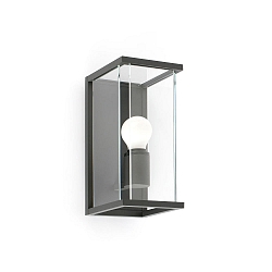 Outdoor Wandleuchte NALA E27, IP54, dunkelgrau