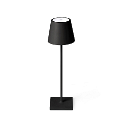 Outdoor LED Tischleuchte TOC 380 2W, 3000K, IP54, schwarz matt