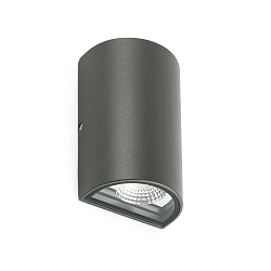 Outdoor LED Wandleuchte LACE 6W, 4000K, IP54, dunkelgrau