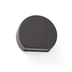 outdoor wall luminaire PILL LED IP54, dark grey 