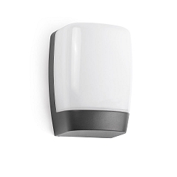 Outdoor LED Wandleuchte POL 8W, 3000K, IP54, dunkelgrau