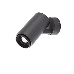 Outdoor LED Projektorlampe PLOM 8,5W, 3000K, IP64, dunkelgrau