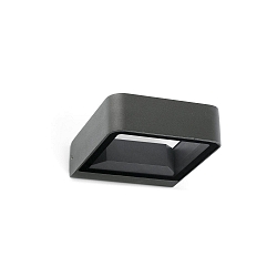 Outdoor LED Wandleuchte AXEL, 6W, 3000K, IP65, dunkelgrau