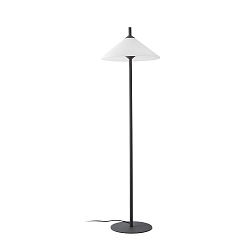 outdoor floor lamp SAIGON OUT E27 IP44, dark grey, white matt 